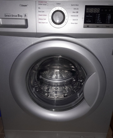 LG 8kg Front Load Washer – Powerful & Efficient