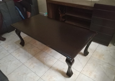 Clean Simple Wooden Coffee Table