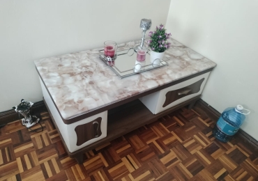 Slightly-Used Marble-Top Coffee Table On Sale