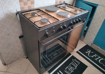 Reliable 4 Gas + 2 Electric Cooker with Oven – Durable & Energy-Efficient Kitchen Appliance